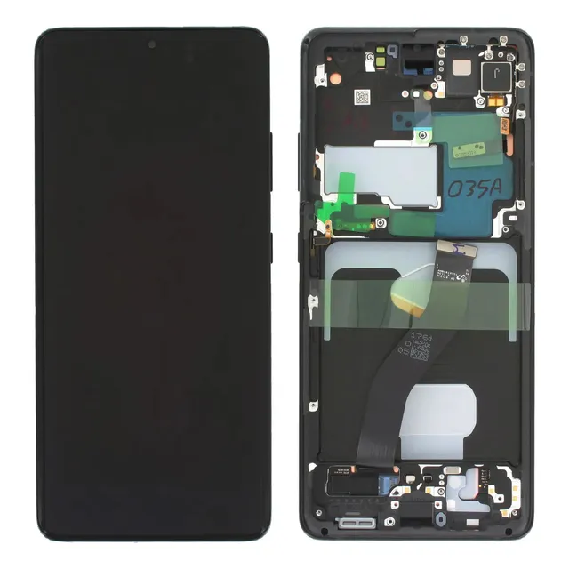 Tela Display Frontal Compatível Samsung S21 Ultra C/ Aro