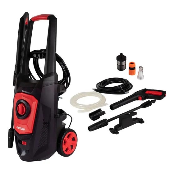 Hidrolavadora Electrica 1680w Makute Con Funcion De Succion