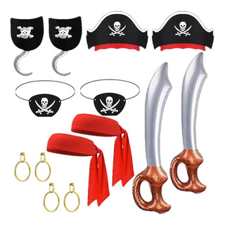 Accesorios De Cosplay De Piratas Para Niños Disfraces De Pir Accesorios De Cosplay De Piratas Para Niños Disfraces De Pir