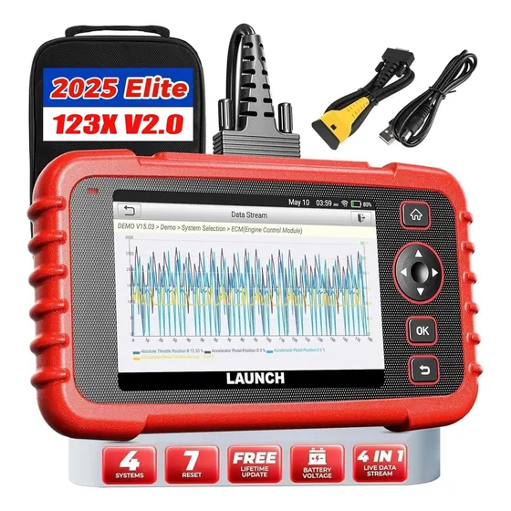 Escaner Launch Crp123x V2.0 Elite Obd2 Scanner 2025