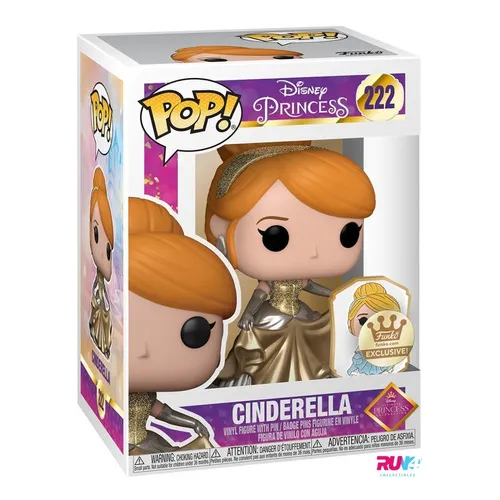Funko Pop! Disney: Ultimate Princess- Cinderella W/pin #222