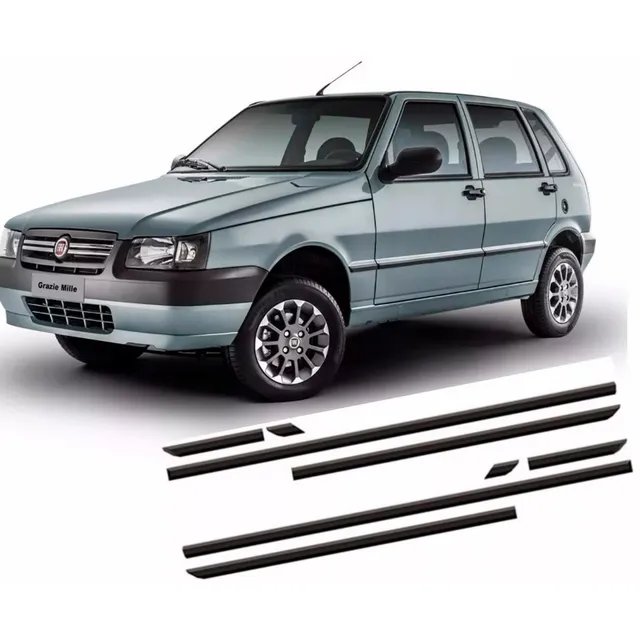 Friso Lateral Uno 95/04 4 Portas - Modelo Original Fino