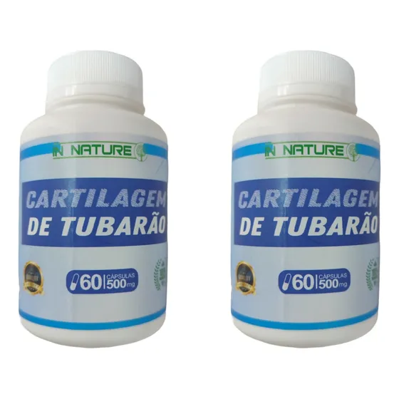 Cartílago De Tiburón 500mg Puro (120 Capsulas)