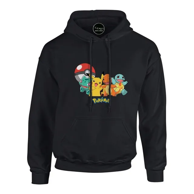 Buzo Hoodie Capota Deportivo Pokemon Pikachu And Friends 
