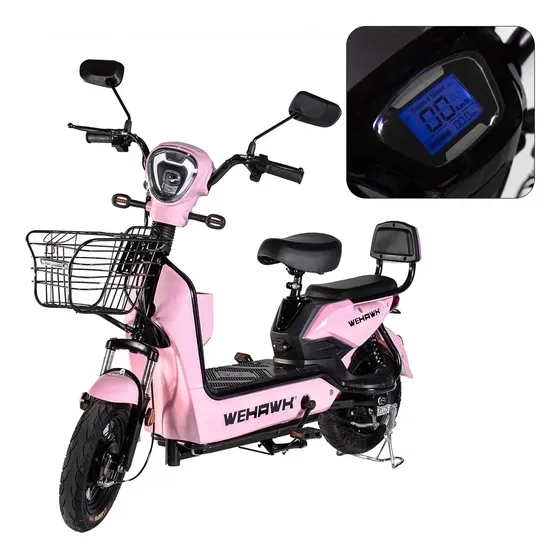 Bicicleta Elétrica Moto  500w Sem Carteira E Sem Placa.