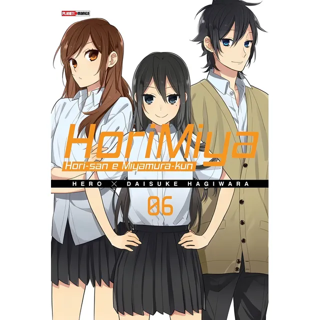 Horimiya - 06, de Hero. Editorial Panini Brasil LTDA, capa mole em português, 2022