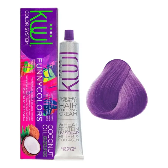 Tntura Kuul Color System Funny Colors Violeta Neón 90ml
