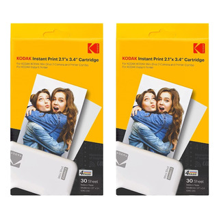 Kodak 4pass Cartucho (5,3x8,6cm) Para Kodak Mini 2 Retro Y Mini Shot 2 Retro, 60 Hojas Kodak 4pass Cartucho (5,3x8,6cm) Para Kodak Mini 2 Retro Y Mini Shot 2 Retro, 60 Hojas