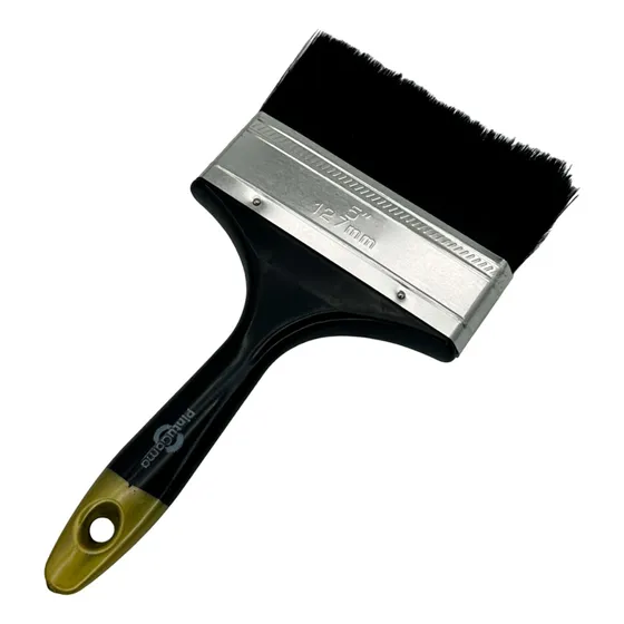 Brocha Pintugama Mango Plástico Cerdas Naturales Y Srt 5 