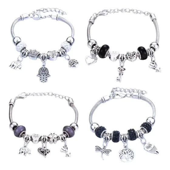 Bijuteria Fina Kit Com 30 Pulseiras No Atacado Revenda Mix