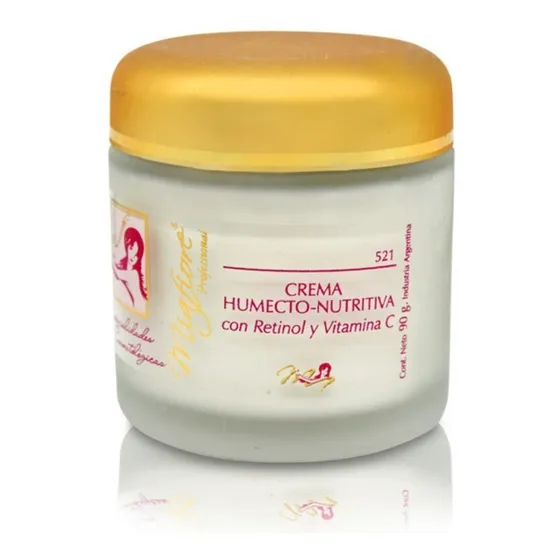 Crema Humectante Nutritiva Retinol Vitamina C 90g Fiorela