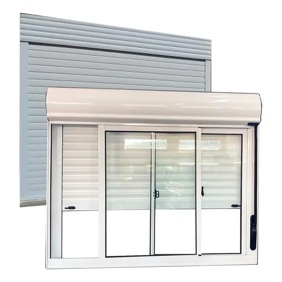 Janela Persiana Integrada De Aluminio rectangular Alumasa Giusto 120x100cm Cor Branco