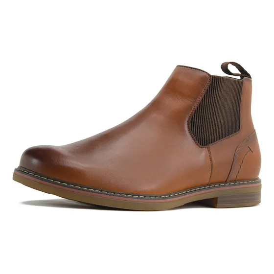Botin Chelsea Para Hombre De Piel Vestir Formal Oficina