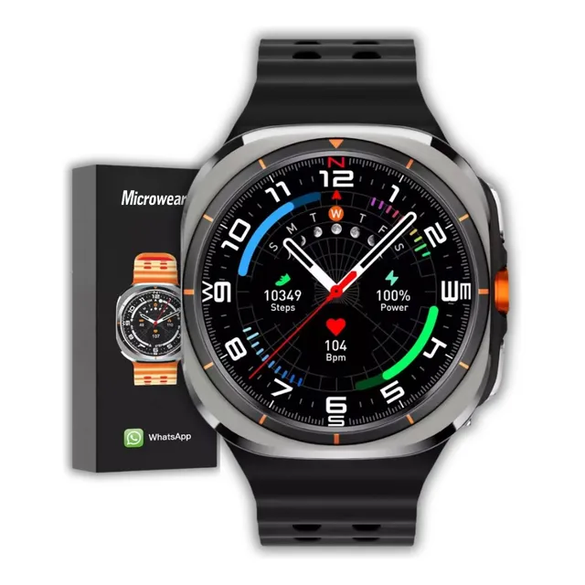 Relógio Smartwatch Ma27 Serie 10 Compatível Infinix Note 30