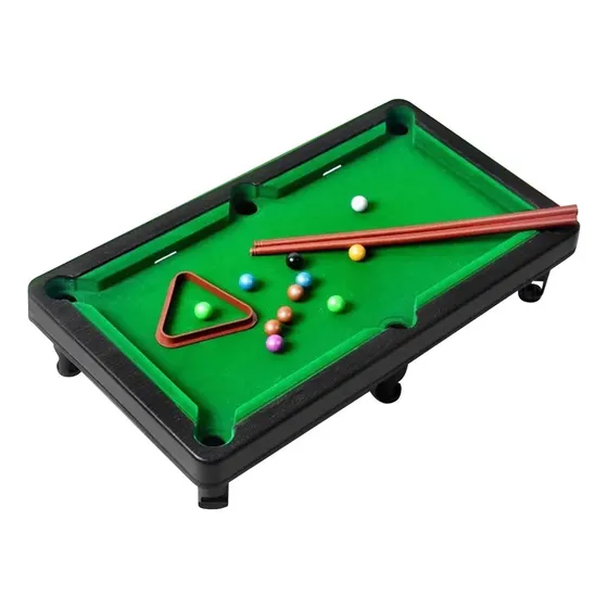 Mini Juego De Billar De Mesa, Juego De Billar 27x18,5x6cm