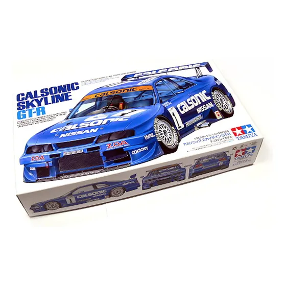 Nissan Calsonic Skyline Gt- Escala 1:24 Es Un Armable