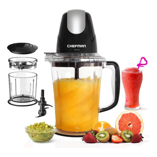 Licuadora Chefman Tritura Hielo Cuchillas Cuádruples Frappes Licuadora Chefman Tritura Hielo Cuchillas Cuádruples Frappes