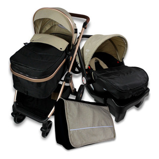 Carriola Paseo De Lujo Con Asiento Para Carro Noni Is-999l Carriola Paseo De Lujo Con Asiento Para Carro Noni Is-999l