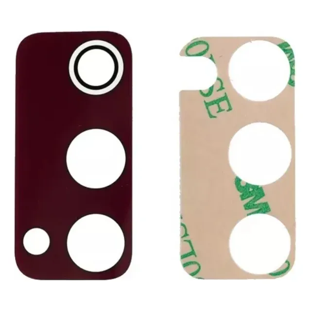 Vidrio Lente De Camara Trasera Para Samsung S20fe C/adhesivo