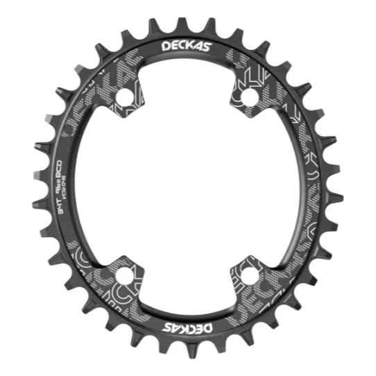 Engranaje Monoplato Deckas 34-36-38t Bcd 96 Asimétric Narrow