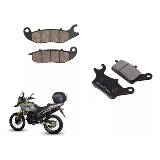 Balatas Delanteras Y Traseras Para Gts300 Vento Premium
