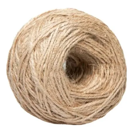 Cuerda Cordel Sisal Yute Cañamo 10 Mts X 4 Mm Caqui