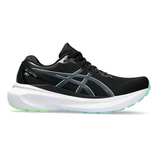 TĂȘnis Asics Gel Kayano 30 Preto / Azul - Feminino TĂȘnis Asics Gel Kayano 30 Preto / Azul - Feminino