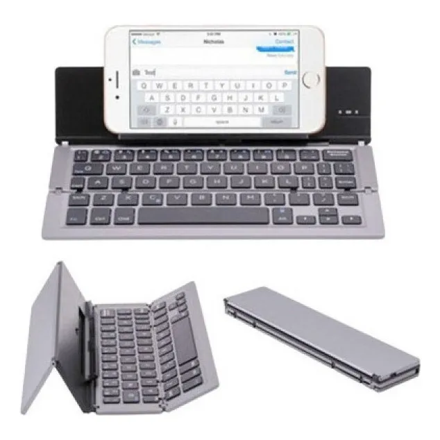 Teclado Plegable Para Teléfonos Y Tabletas.