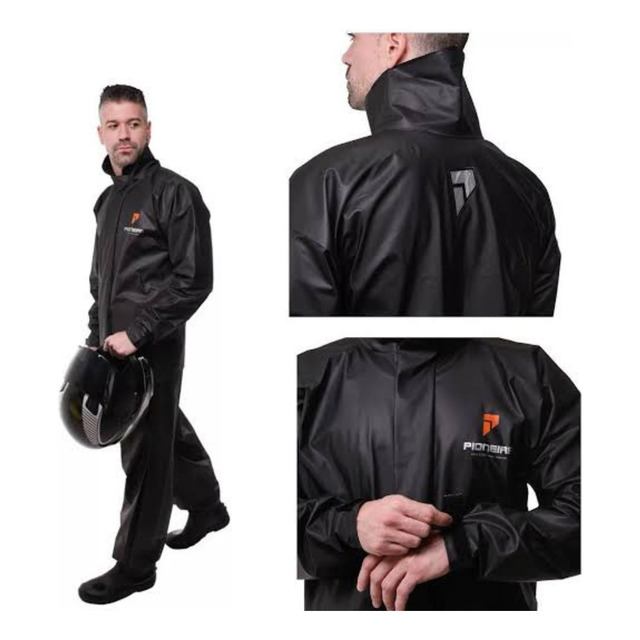 Capa Roupa Chuva Conjunto Motoqueiro Emborrachada Reforçada Capa Roupa Chuva Conjunto Motoqueiro Emborrachada Reforçada