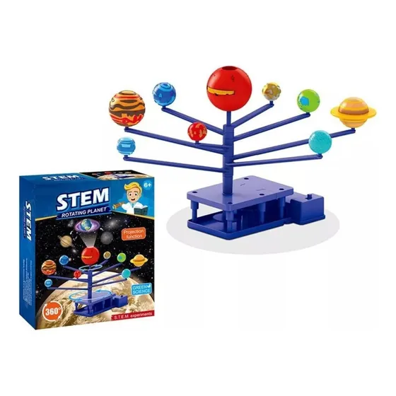 Sistema Solar 360º Con Proyección Juguete Educativo Stem