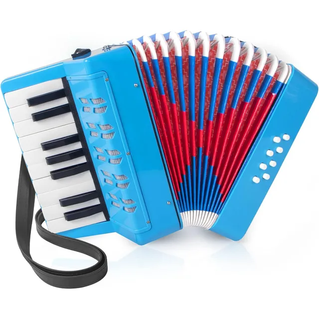 Acordion Para Niños Acordeon 17 Teclas 8 Bajos Musicales