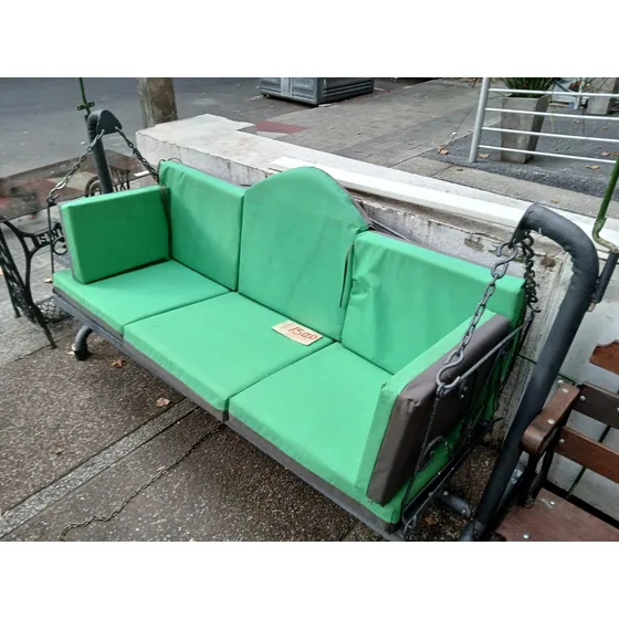 Hamaca Hierro Con Almohadones