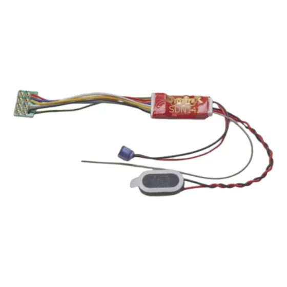 Decoder Dcc Som Trem Digitrax Sdn147ps Auto Falante N Ho 7