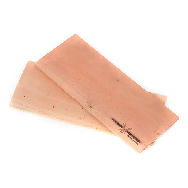 Tabla De Cedro Para Ahumar Accesorio Kamado Argentino
