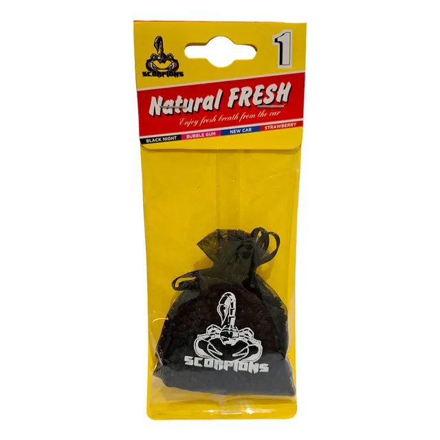 Ambientador Para Carro Perla Black Night Pack De 2 Unid