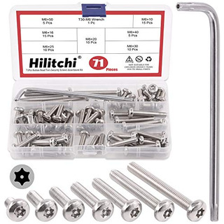 Tornillos De Seguridad Torx Con Cabeza De Botón Hilitchi M6 Tornillos De Seguridad Torx Con Cabeza De Botón Hilitchi M6