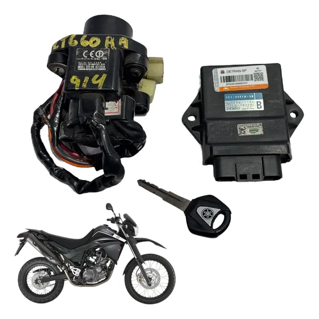 Kit Code Módulo Injeção Completo Orig Yamaha Xt 660 R 2010