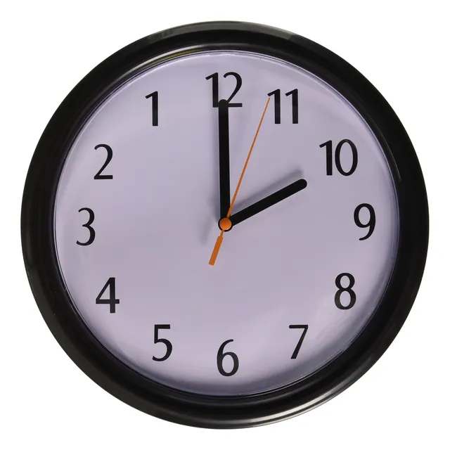 Reloj De 9 Pulgadas Hacia Atrás