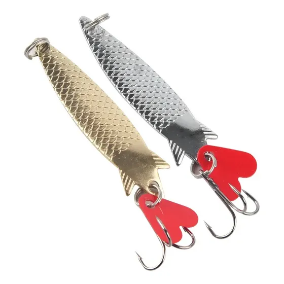 2 Cucharas Tobby Ondulante Pesca Trucha Dorado Salmón
