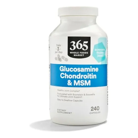 365 De Whole Foods Market, Glucosamina Y Condroitina