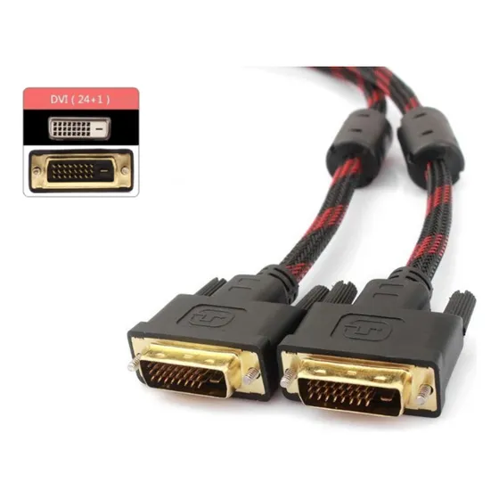 Cabo Dvi-d Dvi D 24+1 Com Filtro Dual Link 2 Metros