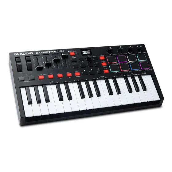 M-audio Oxygen Pro Mini Controlador Usb 32 Tecla Midi
