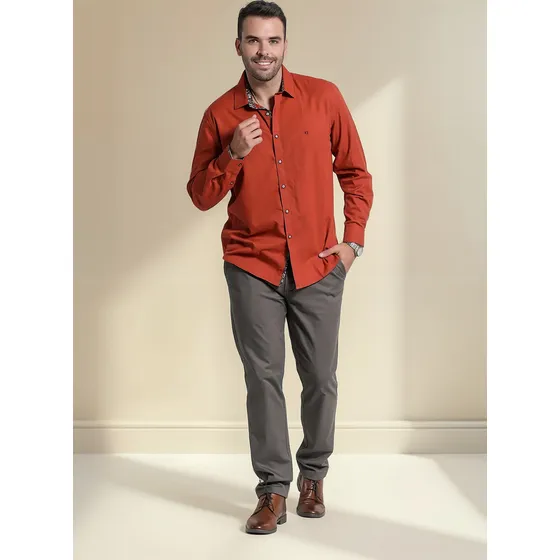 Camisa Hombre Potros Jacquard