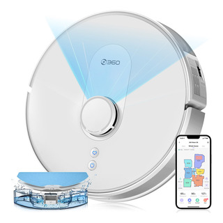 360 S8 Robot Aspiradora Inteligente Autocarga Alexa Google Color Blanco 360 S8 Robot Aspiradora Inteligente Autocarga Alexa Google Color Blanco