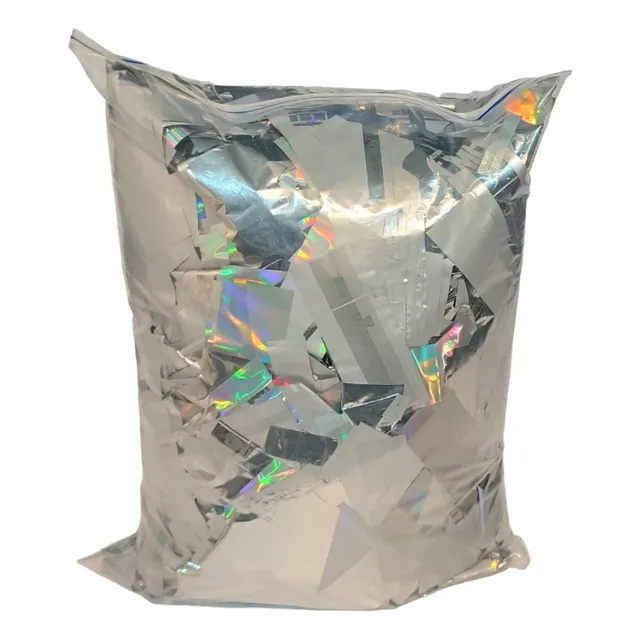 Kilo Papel  Metalizado Para Venturi Eventos Fiestas, 1 Kilo