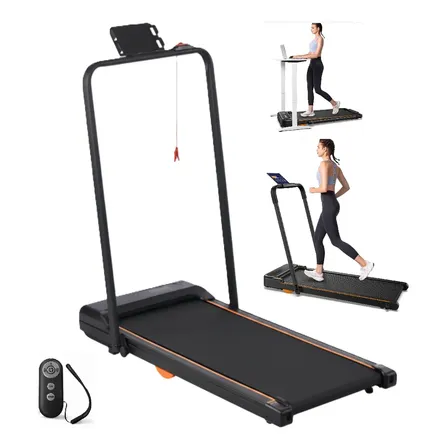 Esteira Elétrica Portátil Fitness Até 100kg 8km/h Silenciosa Preto 220v