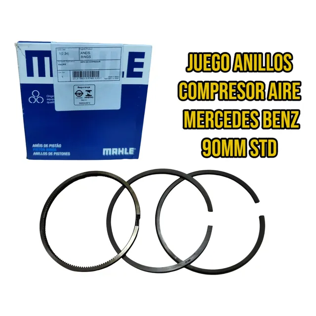 Anillo Compresor Aire Mercedes Benz Std 90mm Std
