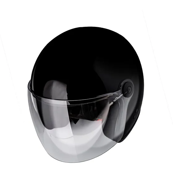 Casco Abierto Moto Fly F-17 Visor
