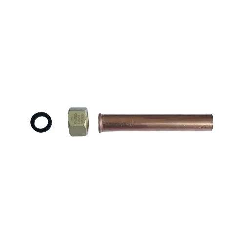 Cañeria Unión Cola 1/2 X1/2 X10cm Gas [certificada]