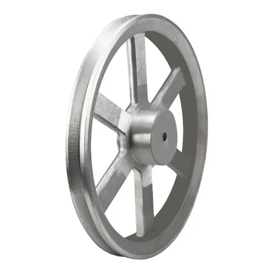 Polea 16x1 Rb De Aluminio. 16 Pulgadas X 1 Ranuras Tipo B.